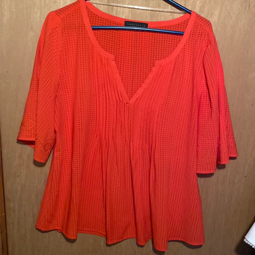 Orange Sanctuary Blouse